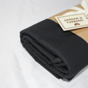 Full Voile Traditional Sikh/Punjab/Sardar Pagri or Turban for Mens-Black