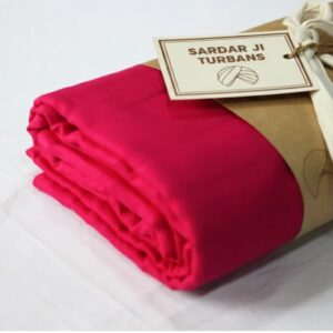Full Voile Traditional Sikh/Punjab/Sardar Pagri or Turban for Mens- Magenta