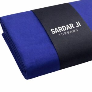 Full Voile Traditional Sikh/Punjab/Sardar Pagri or Turban for Mens- Indigo