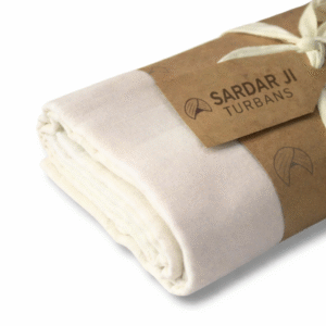 Full Voile Traditional Sikh/Punjab/Sardar Pagri or Turban for Mens- Off white