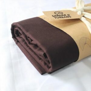 Full Voile Traditional Sikh/Punjab/Sardar Pagri or Turban for Mens-Dark Chocolate