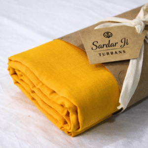 Full Voile Traditional Sikh/Punjab/Sardar Pagri or Turban for Mens-Marigold