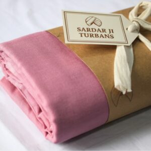 Full Voile Traditional Sikh/Punjab/Sardar Pagri or Turban for Mens - Onion Pink