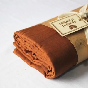 Full Voile Traditional Sikh/Punjab/Sardar Pagri or Turban for Mens- Brown