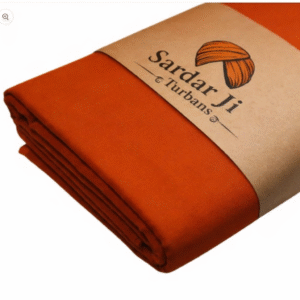Full Voile Traditional Sikh/Punjab/Sardar Pagri or Turban for Mens- Light Rust